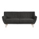 Monte sofa 3-osobowa ciemnoszara