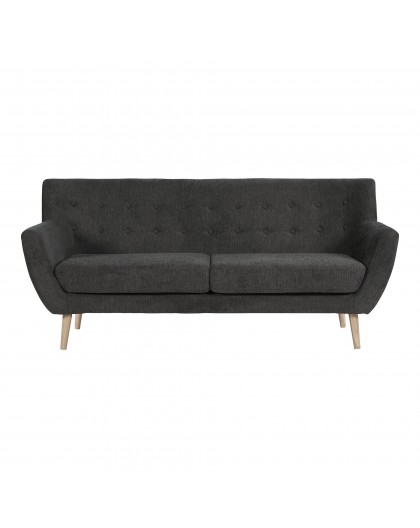 Monte sofa 3-osobowa ciemnoszara