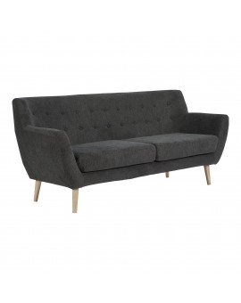 Monte sofa 3-osobowa ciemnoszara