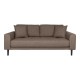 SOFA LIDO 2,5-OSOBOWA BRĄZOWA