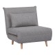 Marlow sofa szara jednoosobowa