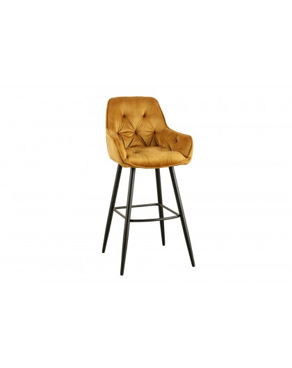 HOKER MILANO WELUR MUSZTARDOWY 