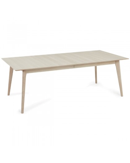 STÓŁ PORTO 220X105CM DĄB BIELONY