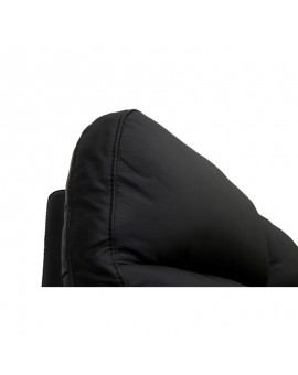 SOFA 2-OSOBOWA SELESTA SK&Oacute;RA CZARNA