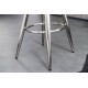 HOKER INDUSTRIAL 81 CM METALOWY SREBRNY