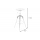 HOKER INDUSTRIAL 81 CM METALOWY SREBRNY