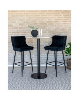 STÓŁ BAROWY BOLZANO II 70 CM BIAŁY