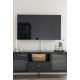 SZAFKA RTV DALBY 150X35 CM METALOWA CZARNA