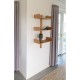 PÓŁKA ŚCIENNA VILLA 50X25 II CM BAMBUS