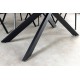 STÓŁ ROZKŁADANY ALPINE 160-200X89,5 CM CERAMIKA BIAŁY