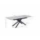 STÓŁ ROZKŁADANY ALPINE 160-200X89,5 CM CERAMIKA ANTRACYT