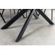 STÓŁ ROZKŁADANY ALPINE 160-200X89,5 CM CERAMIKA ANTRACYT
