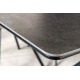 STÓŁ ROZKŁADANY ALPINE 160-200X89,5 CM CERAMIKA ANTRACYT