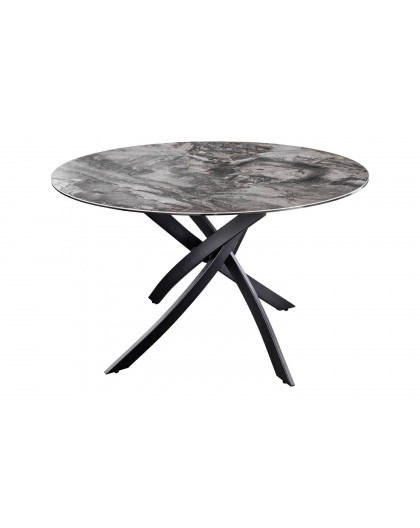 STÓŁ ALPINE 120 CM CERAMIKA BIAŁY