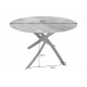 STÓŁ ALPINE 120 CM CERAMIKA BIAŁY