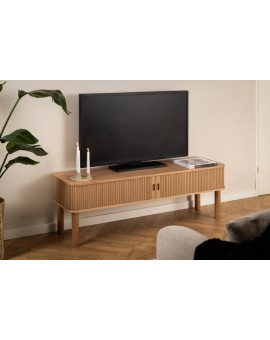 SZAFKA RTV LANGLEY 140X30 CM DĄB