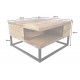 STOLIK KAWOWY II GIANT 60X60 CM PALISANDER