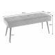 ŁAWKA BOUTIQUE 100X35 CM TAUPE