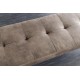 ŁAWKA BOUTIQUE 100X35 CM TAUPE