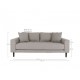 Lido 2,5 Seater Sofa