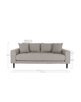 Lido 2,5 Seater Sofa