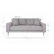 Lido 2,5 Seater Sofa