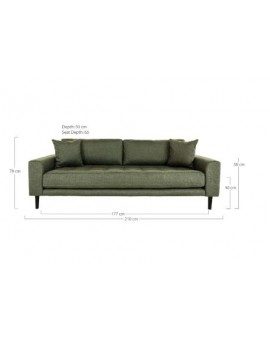 Lido 3 Seater Sofa