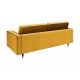 SOFA 3-OSOBOWA COSY VELVET MUSZTARDOWA 225 CM