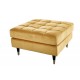 PUF COZY VELVET 80X80 CM AKSAKMIT SZARY