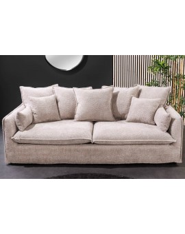 SOFA HEAVEN 200X105 CM BOUCLE BEŻOWY