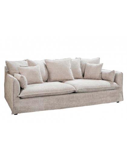 SOFA HEAVEN 200X105 CM BOUCLE BEŻOWY