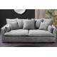 SOFA HEAVEN 200X105 CM BOUCLE SZARY