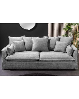 SOFA HEAVEN 200X105 CM BOUCLE SZARY