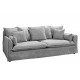 SOFA HEAVEN 200X105 CM BOUCLE SZARY