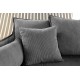 SOFA HEAVEN 200X105 CM SZTRUKS SZARY