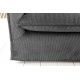 SOFA HEAVEN 200X105 CM SZTRUKS SZARY