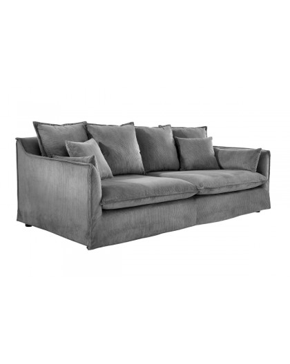 SOFA HEAVEN 200X105 CM SZTRUKS SZARY