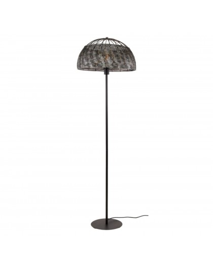 LAMPA PODŁOGOWA ASTER 164 CM METALOWA CZARNOBRĄZOWA