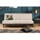 ROZKŁADANA SOFA PETIT BEAUTE 180 CM WELUR BEŻOWY