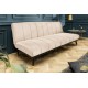 ROZKŁADANA SOFA PETIT BEAUTE 180 CM WELUR BEŻOWY