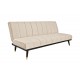 ROZKŁADANA SOFA PETIT BEAUTE 180 CM WELUR BEŻOWY