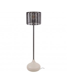 LAMPA PODŁOGOWA KALITA 128 CM SZARA