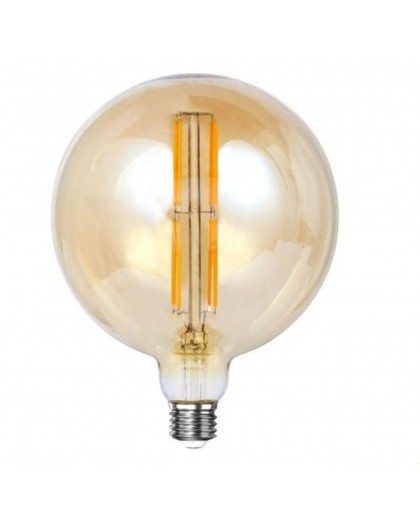 ŻARÓWKA DEKORACYJNA LED FILAMENT A60 AMBER 6,4 CM