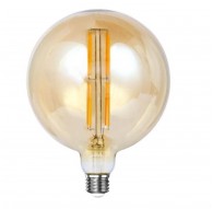 ŻARÓWKA DEKORACYJNA LED FILAMENT A60 AMBER 6,4 CM