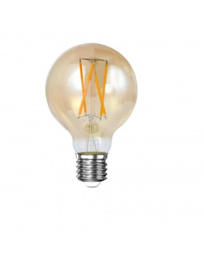 ŻARÓWKA DEKORACYJNA LED FILAMENT GLOBE AMBER G150 - 15 CM