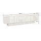 KOMODA ART DECO 170X38 CM MANGO BIELONE