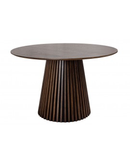 STÓŁ VALHALLA WOOD 120 CM CIEMNY DĄB 