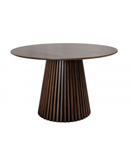 STÓŁ VALHALLA WOOD 120 CM CIEMNY DĄB 