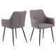 KRZESŁO LIZZY SZARO-BRĄZOWE 