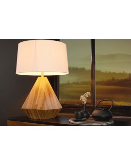 LAMPA STOŁOWA DIAMOND 45 CM TEAK